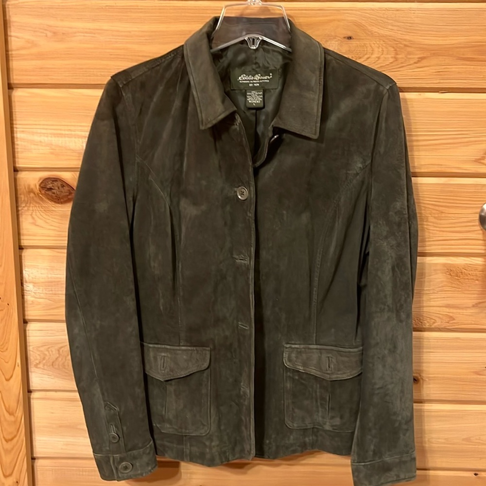 Eddie Bauer Suede Jacket